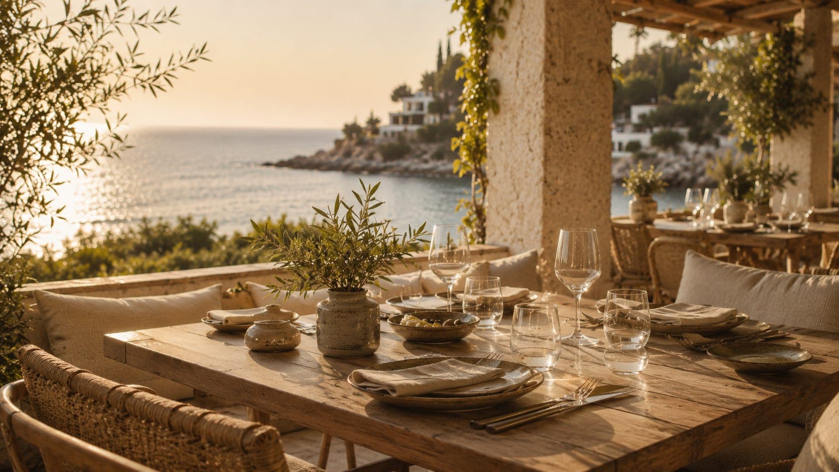 Ambiente mediterráneo con brisa del mar en la Costa del Sol